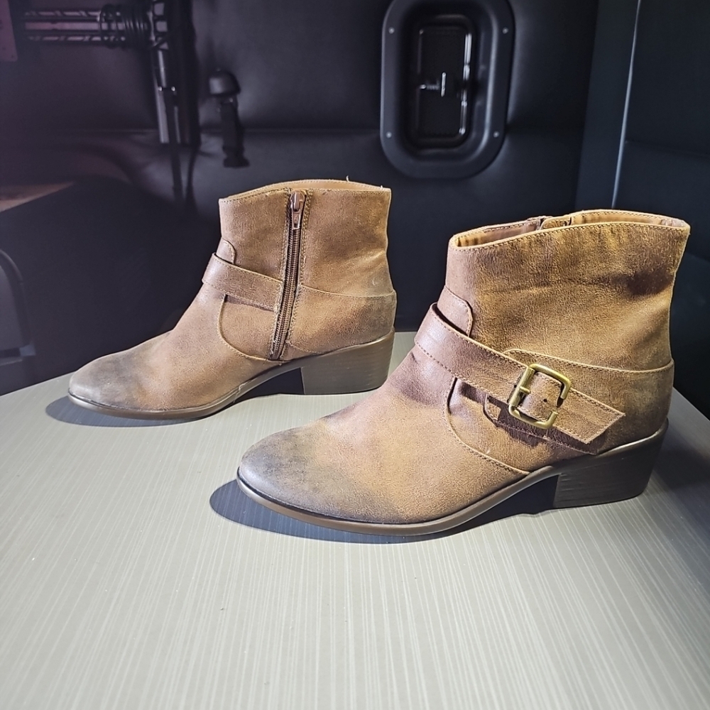A2 by AEROSOLES My Way Biker Boots Women’s Size 8.5 M NEW Without‎ Tags/Box